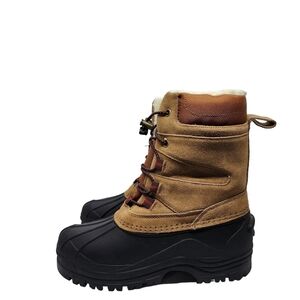 Totes Men's Kadin Faux Fur Waterproof Snow Winter Boots - 5